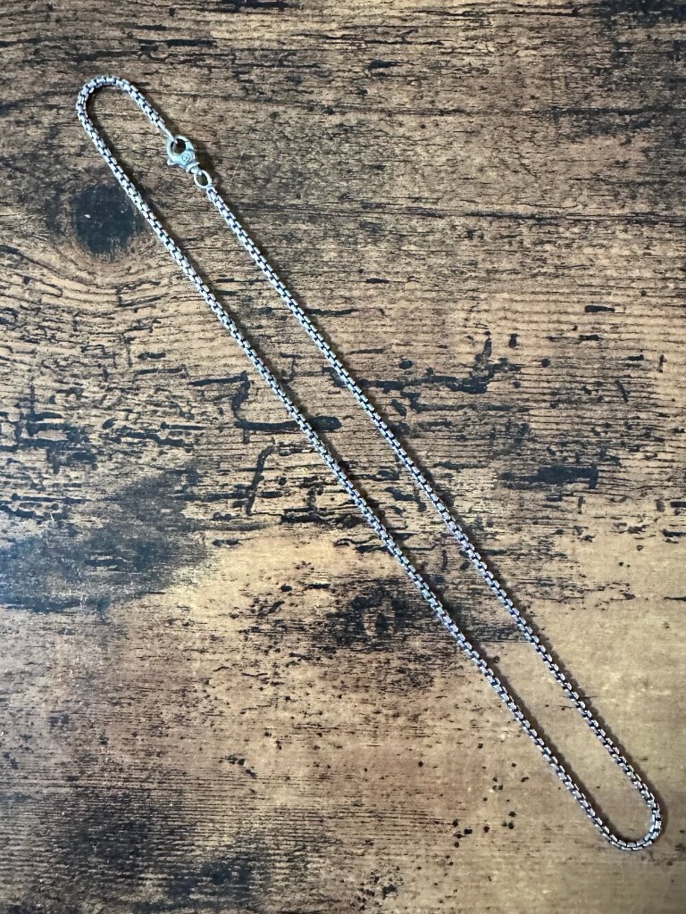 David Yurman Box Chain Necklace in Sterling Silver - 2.7mm - 20.5"
